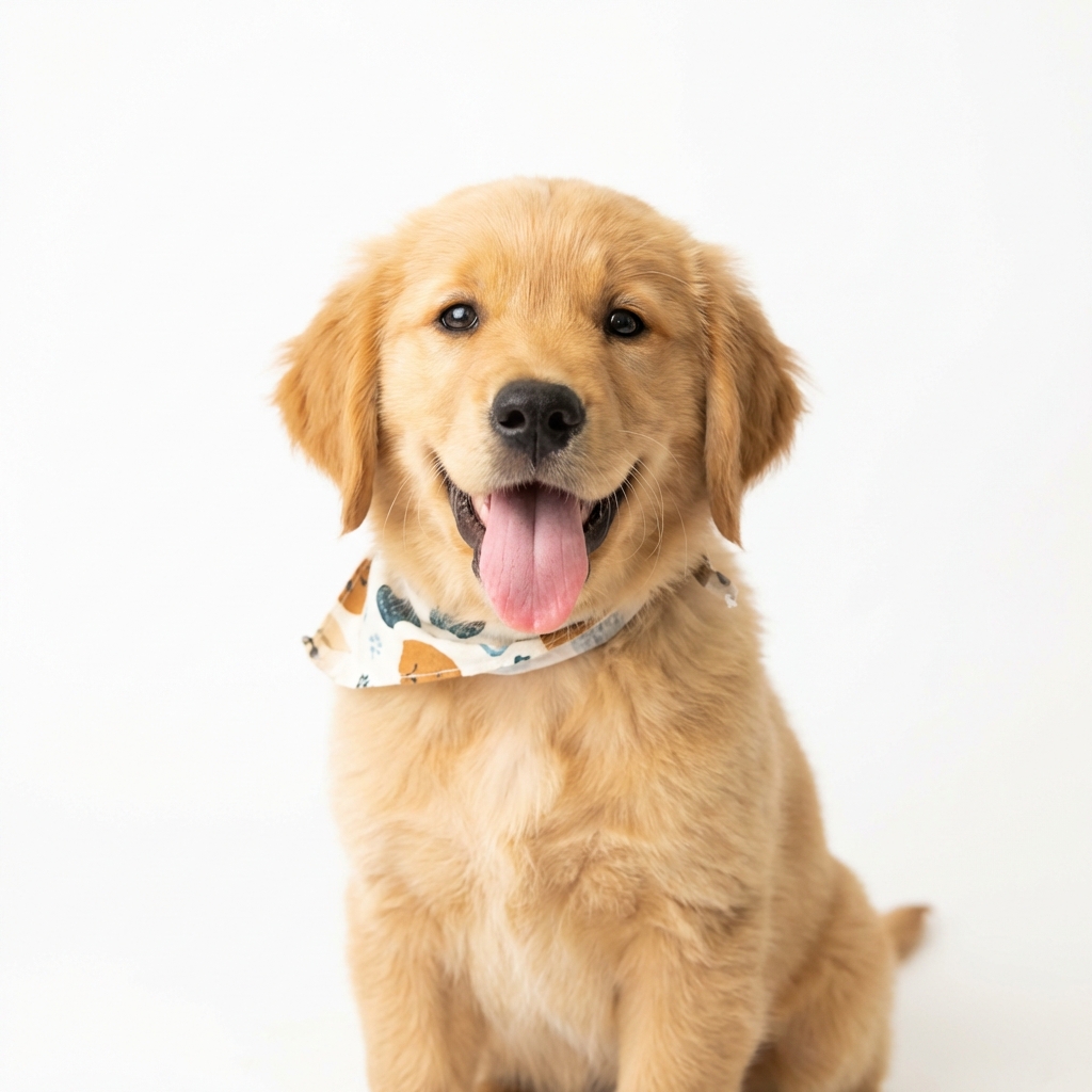 Happy healthy dog